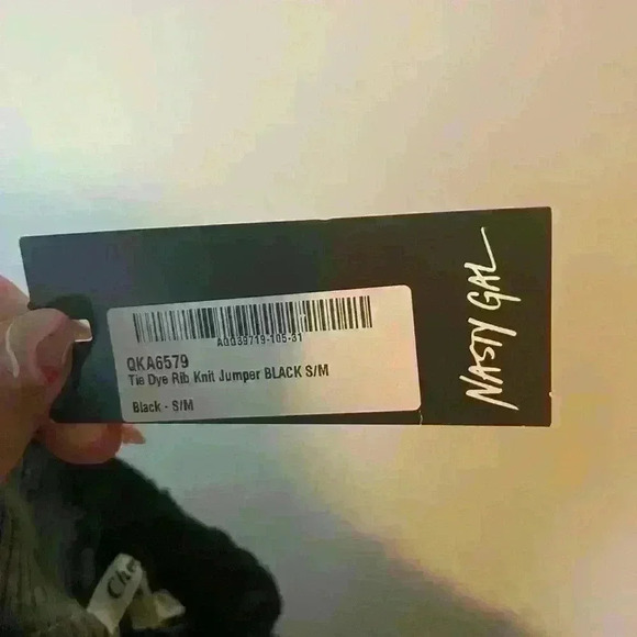 NWT NASTY GAL long sleeve top s/m - Picture 3 of 3